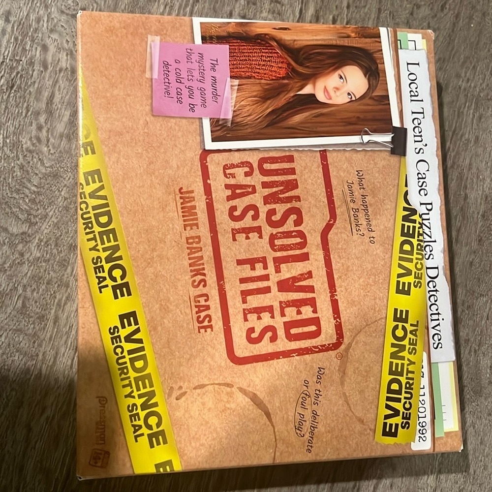 Unsolved case files game